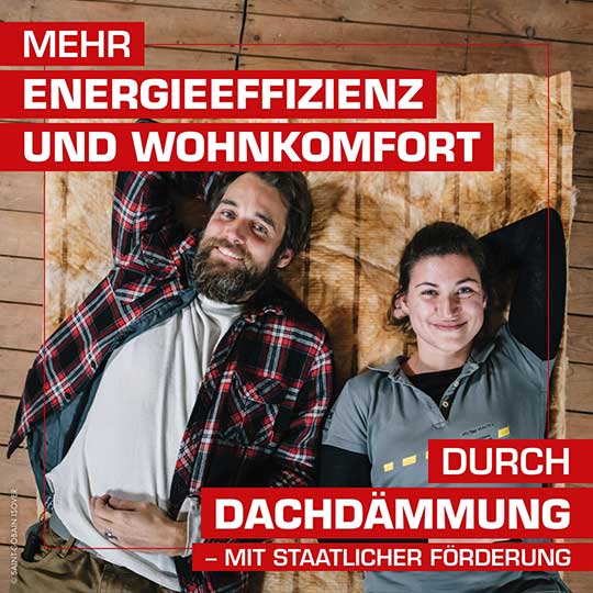 Dachdämmung