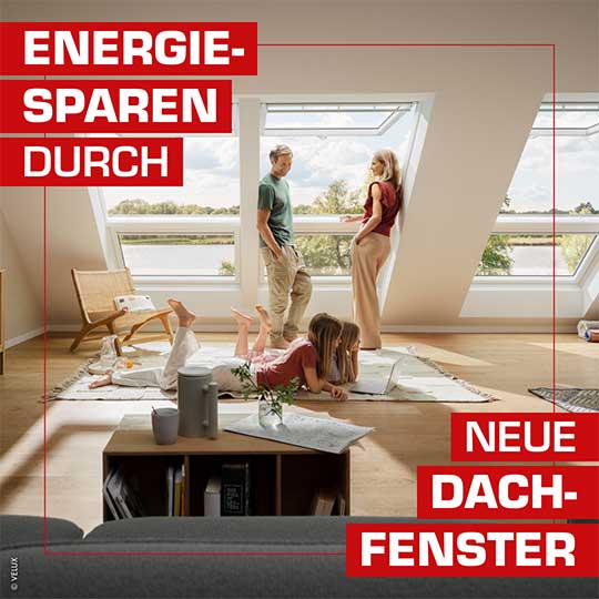 Neue Dachfenster